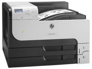 HP LaserJet Enterprise M712dn Monochrome Duplex Laser Printer 