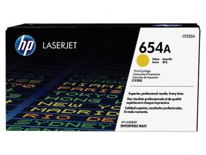 HP CF332A 654A Yellow Original LaserJet Toner Cartridge