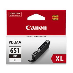 Canon CLI651XL Black Ink Cart 5530 A4 pages (ISO/IEC 24711) Black