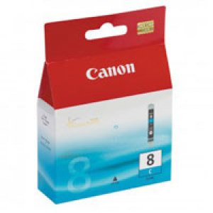 Canon CLI8C Cyan Ink Cartridge 62 pages Cyan