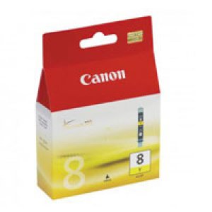 Canon CLI8Y Yellow Ink Cart 40 pages Yellow