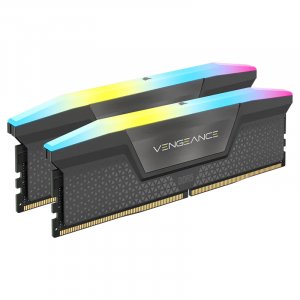 Corsair Vengeance RGB 32GB (2x 16GB) DDR5 5600MHz C36 Desktop Memory - AMD Expo