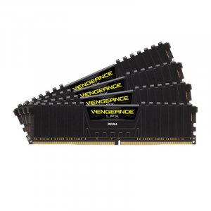 Corsair Vengeance LPX 128GB (4x 32GB) DDR4 2400MHz Memory Black CMK128GX4M4A2400C16
