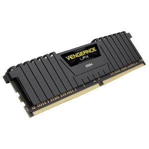 Corsair Vengeance LPX 16GB (2x 8GB) DDR4 3200MHz CL18 Memory Black CMK16GX4M2C3200C18
