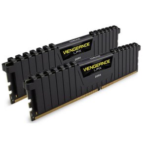 Corsair Vengeance LPX 16GB (2x 8GB) DDR4 CL16 2666MHz Desktop Memory Black CMK16GX4M2Z2666C16