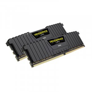 Corsair Vengeance LPX 32GB (2x 16GB) DDR4 CL16 2400MHz Memory Black CMK32GX4M2A2400C16