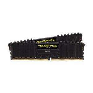 Corsair Vengeance LPX 64GB (2x 32GB) DDR4 2400MHz Memory Black CMK64GX4M2A2400C16