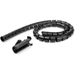 StarTech 1.5m/4.9' Cable Management Sleeve - Spiral - 25mm/1