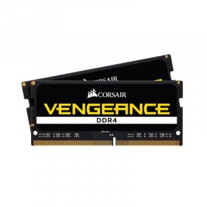 CORSAIR Vengeance 64GB (2 x 32GB) 3200MHz SODIMM DDR4 Laptop Memory - Black CMSX64GX4M2A3200C22