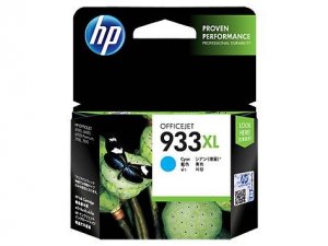 HP CN054AA 933XL High Yield Cyan Original Ink Cartridge, 825 pages