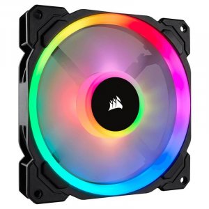 Corsair LL140 Dual Light Loop RGB LED 140mm PWM Fan