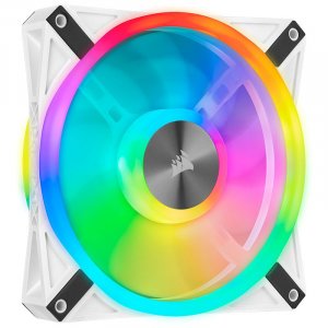 Corsair iCUE QL140 RGB White 140mm PWM Single Fan CO-9050105-WW