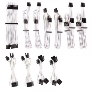 Corsair Premium Individually Sleeved PSU Cables Pro Kit - White CP-8920224
