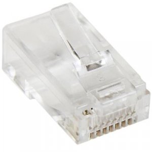 StarTech Cat5e RJ45 Stranded Modular Connector Plug (M) - 50 Pack CRJ4550PK