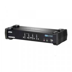 ATEN CS1784A 4 Port USB DVI Dual Link KVMP Switch with USB Hub and Audio