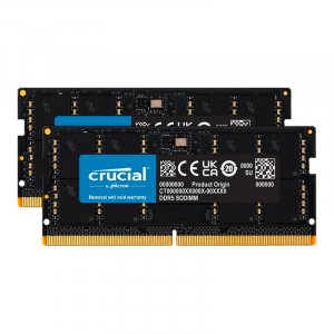 Crucial 64GB Kit (2x 32GB) DDR5-4800MHZ SODIMM Laptop Memory CT2K32G48C40S5