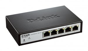 D-Link DGS-1100-05 5-Port Gigabit EasySmart Switch