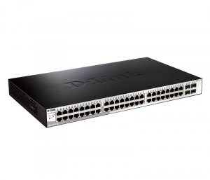 D-Link DGS-1210-52 52-Port Gigabit WebSmart Switch with 48 UTP and 4 SFP Ports