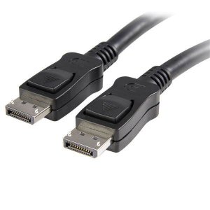 Startech Displport15l 15ft Displayport Cable With Latches M/m