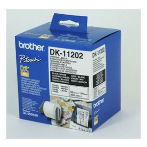 Brother DK11202 White Label 300 per roll