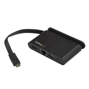 StarTech USB C Multiport Adapter with HDMI - 4K - 1xA?1xC - 100W PD 3.0 DKT30CHCPD