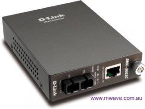 D-Link DMC-300SC 10/100 BaseTX-100BaseFX Multimode converter