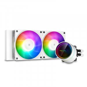 Deepcool Gammaxx L240 A-RGB CPU Liquid Cooler - White