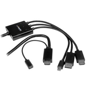 Startech Dpmdphd2hd 6 Ft Dp Mini Dp Or Hdmi To Hdmi Adapter