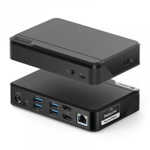 Alogic Universal Twin HD Pro Dual Display USB-C Docking Station with 85W PD