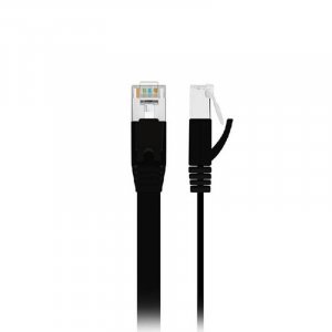 Edimax 15m 1G Flat CAT6 Network Cable - Black EA1-150UFA