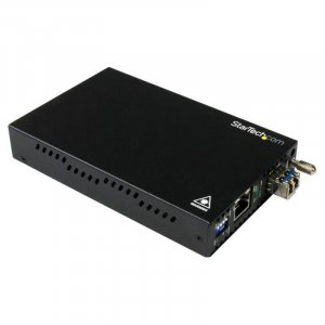 Startech Et91000sm20 Gbe Fiber Media Converter - Sm Lc 20 Km