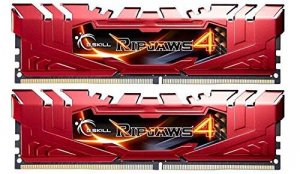 G.Skill Ripjaws 4 16GB (2x 8GB) DDR4 2400MHz Memory Red
