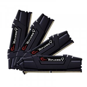 G.Skill Ripjaws V 128GB (4x 32GB) DDR4 3200MHz CL16 Memory - Black F4-3200C16Q-128GVK