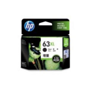 HP #63XL Black Ink Cartridge 480 pages (F6U64AA)