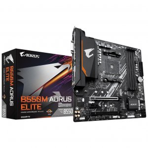 Gigabyte B550M Aorus Elite AM4 Micro-ATX Motherboard
