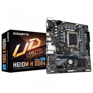 Gigabyte H610M H DDR4 LGA 1700 Micro-ATX Motherboard