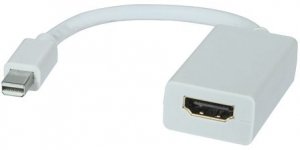8Ware 20.0cm Mini DisplayPort to HDMI Male-Female Adapter Cable