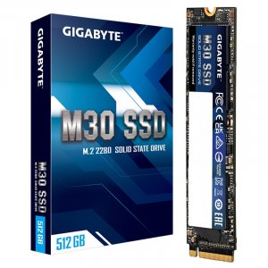 Gigabyte M30 512GB M.2 NVMe PCIe 3.0 x4 SSD GP-GM30512G-G GP-GM30512G-G