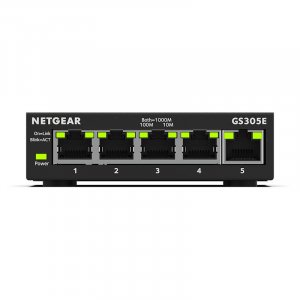 Netgear GS305E SOHO 5-Port Gigabit Plus Switch