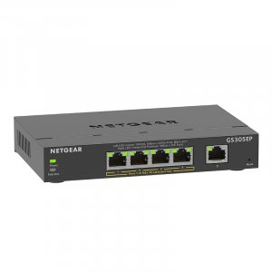 Netgear GS305EP 5-Port Gigabit Ethernet PoE+ Plus Switch GS305EP-100AUS