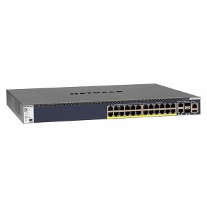 Netgear ProSAFE M4300-28G-PoE+ 24-Port Gigabit Stackable Managed Switch