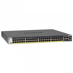 Netgear ProSAFE M4300-52G-PoE+ 1000W 48-Port Gigabit Managed PoE+ Switch GSM4352PB-100AJS