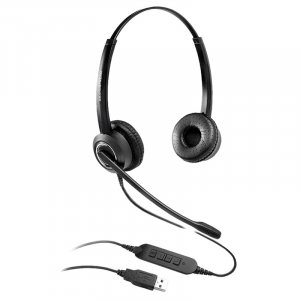 Grandstream GUV3000 HD Stereo USB Headset with Noise Cancelling Mic