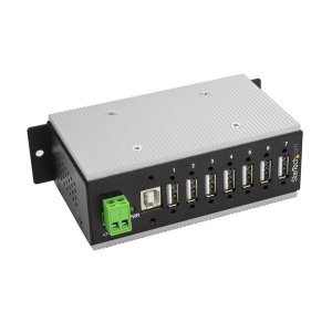 StarTech 7 Port Industrial USB Hub - USB 2.0 - 15kV ESD Protection HB20A7AME