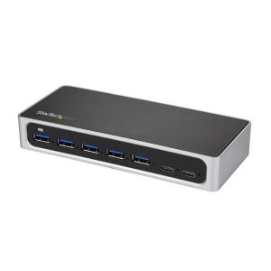 StarTech 7 Port USB C Hub - USB-C to 5x USB-A and 2x USB-C - USB 3.0 HB30C5A2CSC