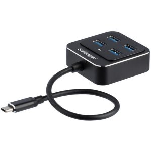 StarTech 4-Port USB-C Hub - USB C to USB 3.1 Gen 2 Hub - 4x USB-A Ports HB31C4AB