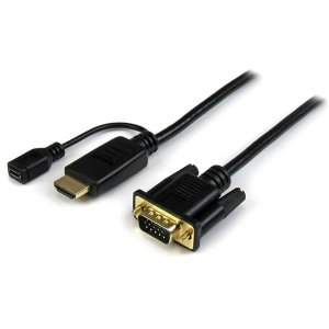 Startech Hd2vgamm10 10ft Hdmi To Vga Active Converter Cable