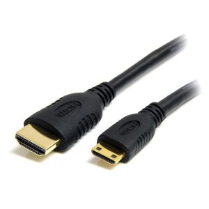 StarTech 1m High Speed HDMI Cable with Ethernet- HDMI to HDMI Mini HDACMM1M