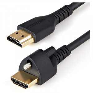 StarTech 1.0m High Speed HDMI 2.0 Cable with Ethernet & Locking Screw - M/M HDMM1MLS