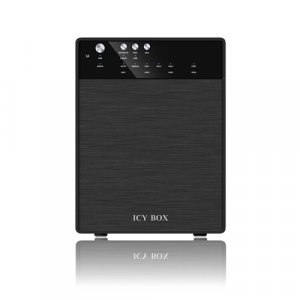 ICY BOX IB-3640SU3 External 4-bay JBOD External Hard Drive Enclosure for 3.5